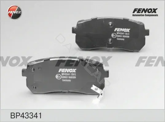 Тормозные колодки FENOX BP43341