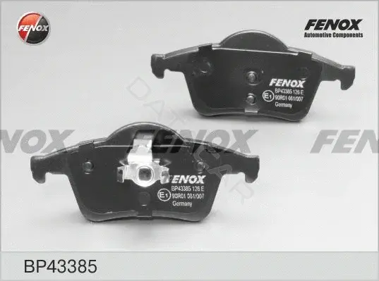 Тормозные колодки FENOX BP43385