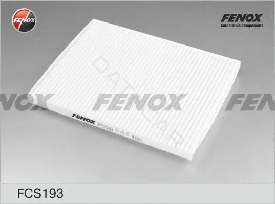 Фильтр салонный FENOX FCS193