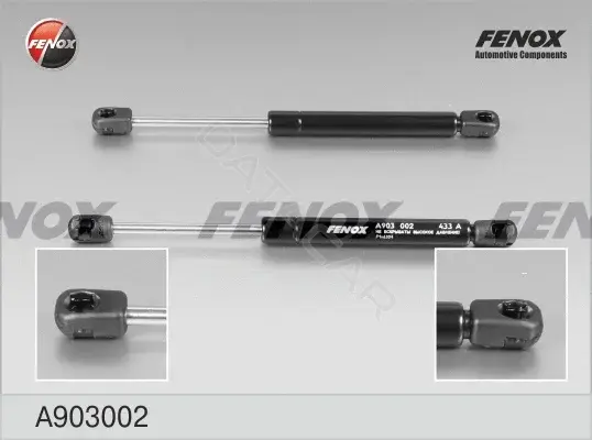 Амортизатор крышки багажника, капота, заднего стекла FENOX A903002
