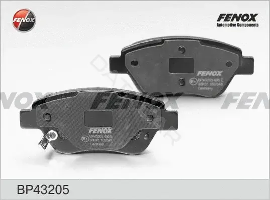 Тормозные колодки FENOX BP43205