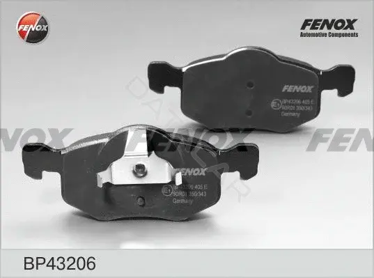 Тормозные колодки FENOX BP43206