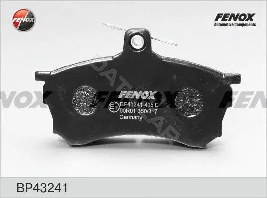Тормозные колодки FENOX BP43241