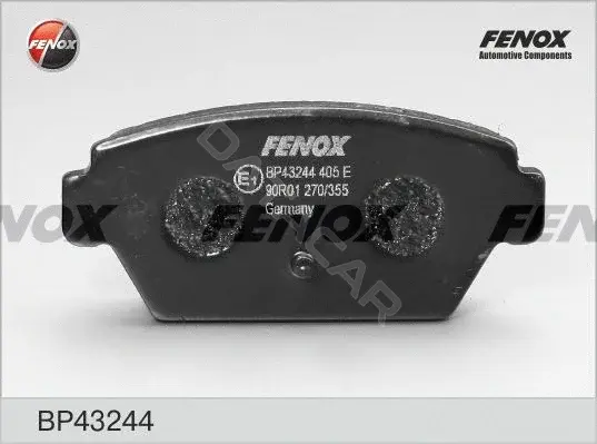 Тормозные колодки FENOX BP43244