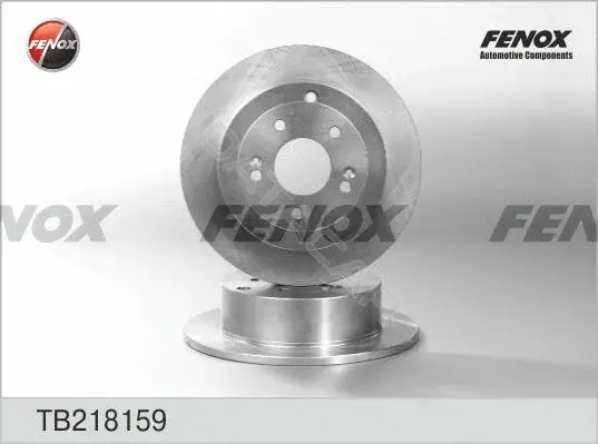 Тормозные диски FENOX TB218159