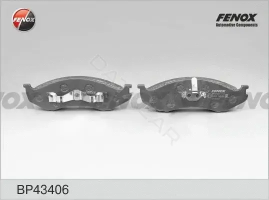 Тормозные колодки FENOX BP43406