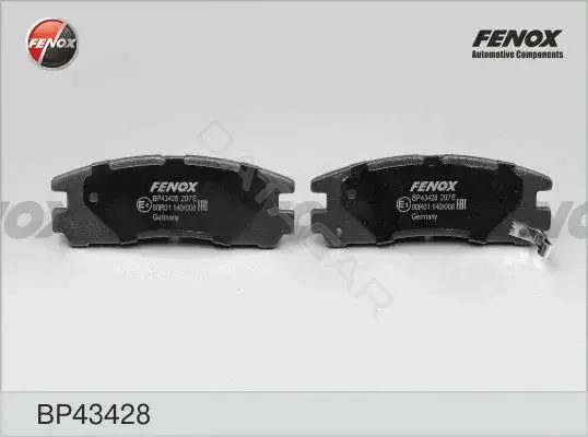 Тормозные колодки FENOX BP43428