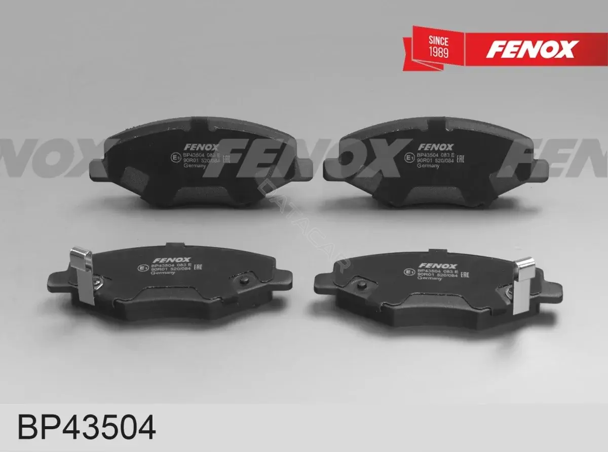 Тормозные колодки FENOX BP43504