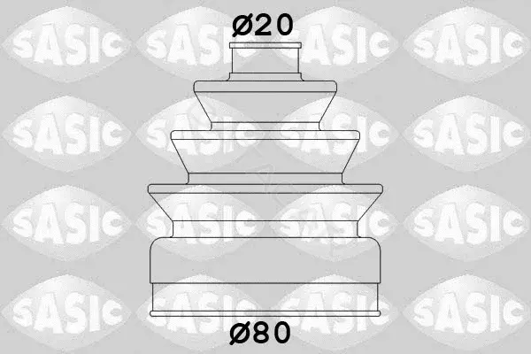 Пыльник шруса SASIC 2933833