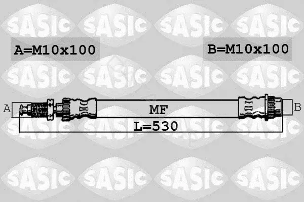 Тормозные шланги SASIC 6600044