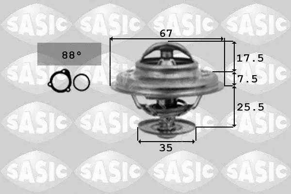 Термостат SASIC 9000335