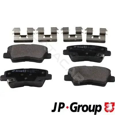 Тормозные колодки JP GROUP 3563701110