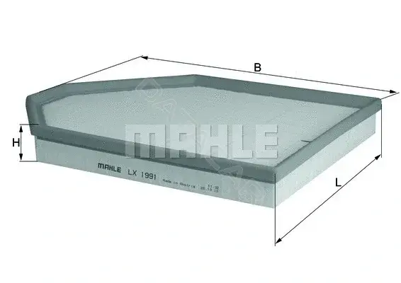Воздушный фильтр KNECHT/MAHLE LX1991