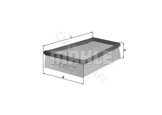 Воздушный фильтр KNECHT/MAHLE LX957/3