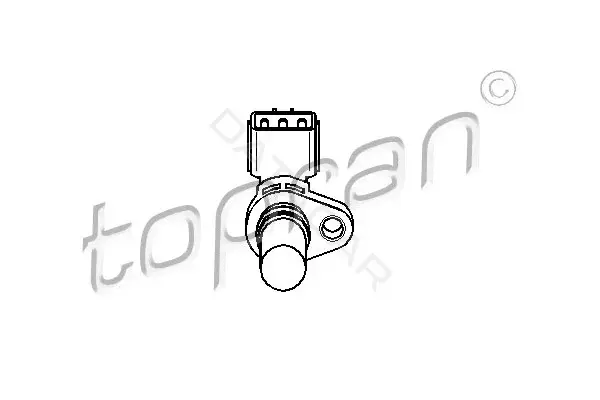 Датчик коленвала TOPRAN 207155