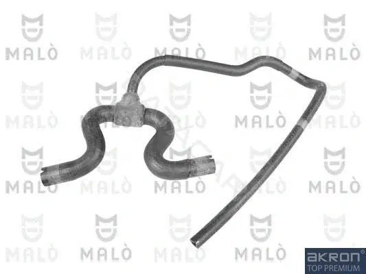 Патрубок печки MALO 157613A