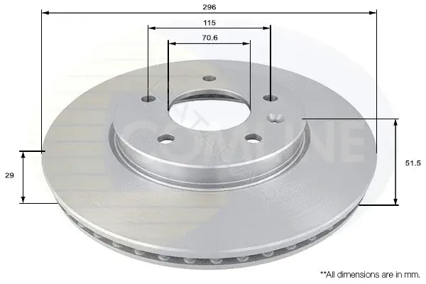 Тормозные диски COMLINE ADC1146V