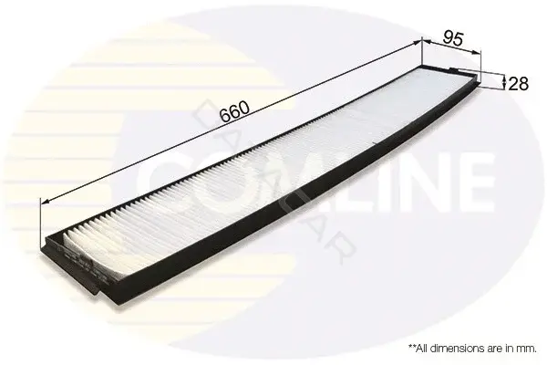 Фильтр салонный COMLINE EKF255