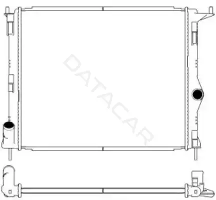 Радиатор охлаждения SAKURA 3631-1002