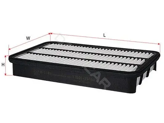 Воздушный фильтр SAKURA A-1145