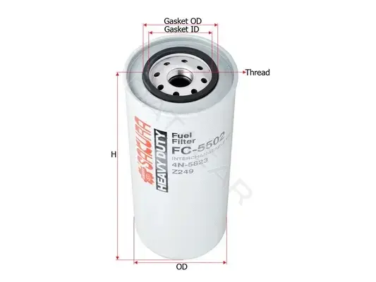 Топливный фильтр SAKURA FC-5502