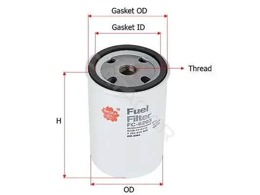 Топливный фильтр SAKURA FC-6203