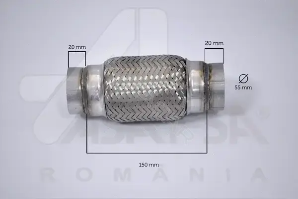 Гофра глушителя ASAM 60100