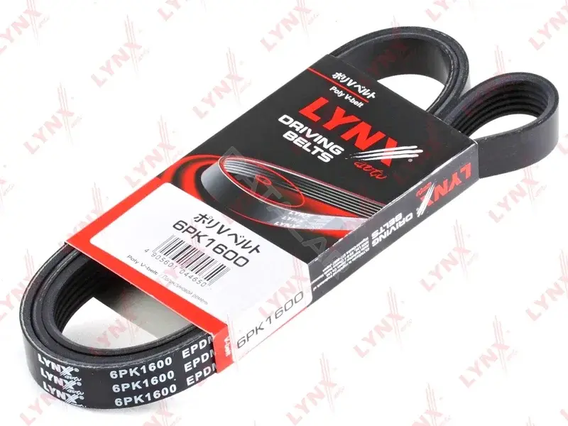 Ремень ручейковый LYNXAUTO 6PK1600