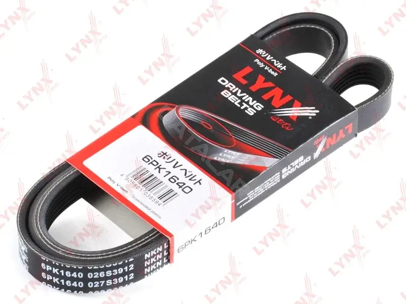 Ремень ручейковый LYNXAUTO 6PK1640