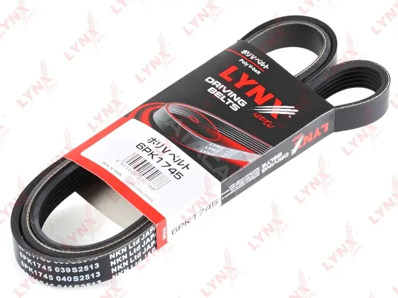 Ремень ручейковый LYNXAUTO 6PK1745