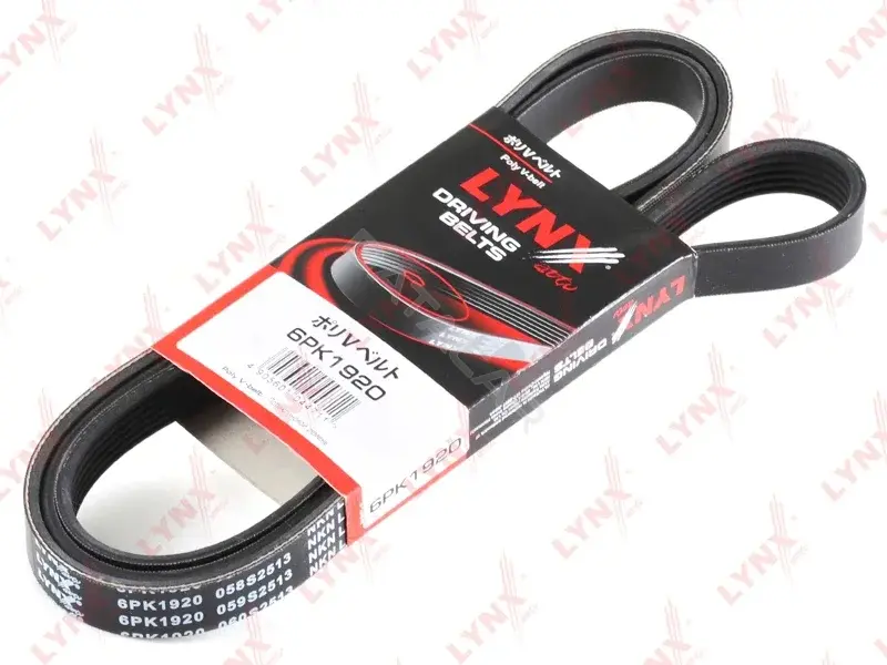 Ремень ручейковый LYNXAUTO 6PK1920