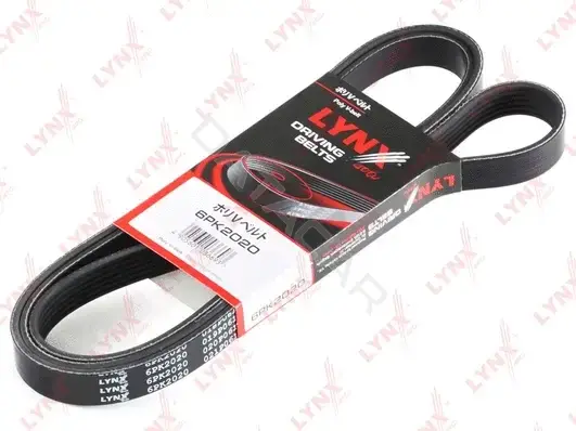 Ремень ручейковый LYNXAUTO 6PK2020