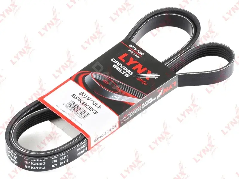 Ремень ручейковый LYNXAUTO 6PK2053