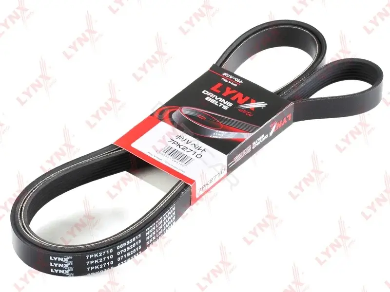 Ремень ручейковый LYNXAUTO 7PK2710