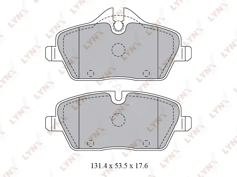 Тормозные колодки LYNXAUTO BD-1429