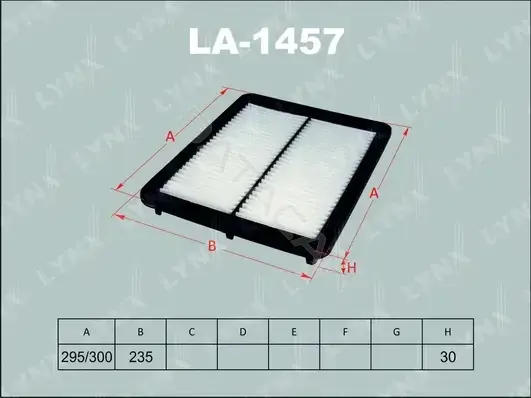 Воздушный фильтр LYNXAUTO LA-1457