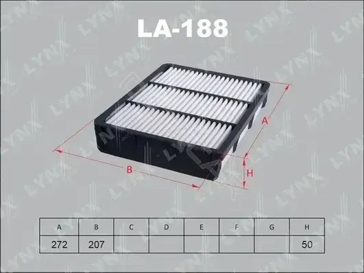 Воздушный фильтр LYNXAUTO LA-188