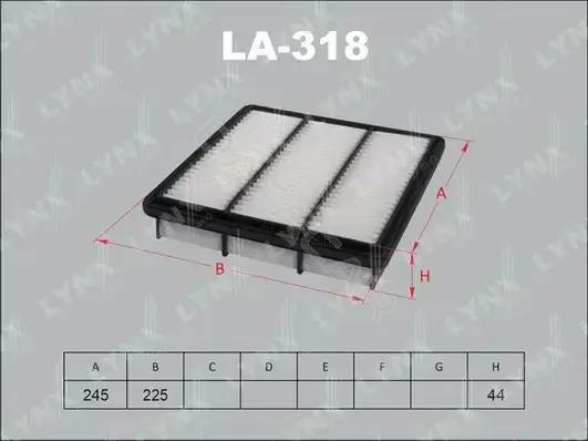 Воздушный фильтр LYNXAUTO LA-318