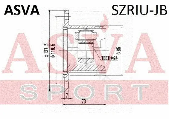 Шрус ASVA SZRIU-JB