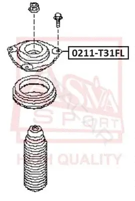 Опора амортизатора ASVA 0211-T31FL