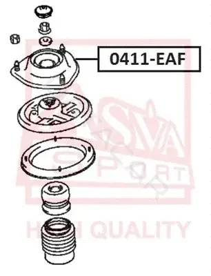 Опора амортизатора ASVA 0411-EAF