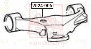 Рычаги ASVA 2524-005