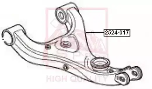 Рычаги ASVA 2524-017