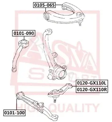 Шаровая опора ASVA 0120-GX110L