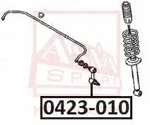 Стойки стабилизатора ASVA 0423-010