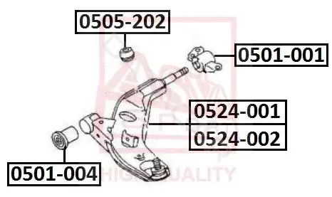 Шаровая опора ASVA 0505-202