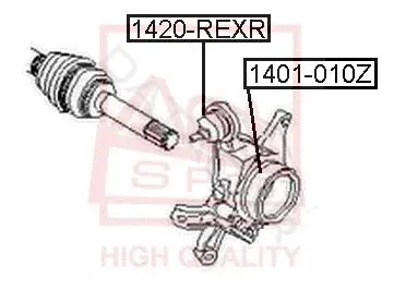 Шаровая опора ASVA 1420-REXR