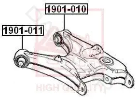Сайлентблок рычага ASVA 1901-011