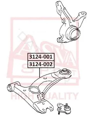 Рычаги ASVA 3124-001