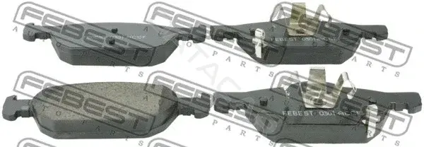 Тормозные колодки FEBEST 0301-ACCF